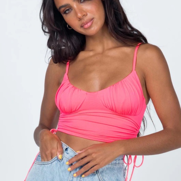 Nobu Top Pink - Princess Polly - Picture 1 of 5